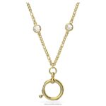 kuriózny náhrdelník zlatý tón, pozlátený B8ZNT66 Swarovski šperky - Image 4