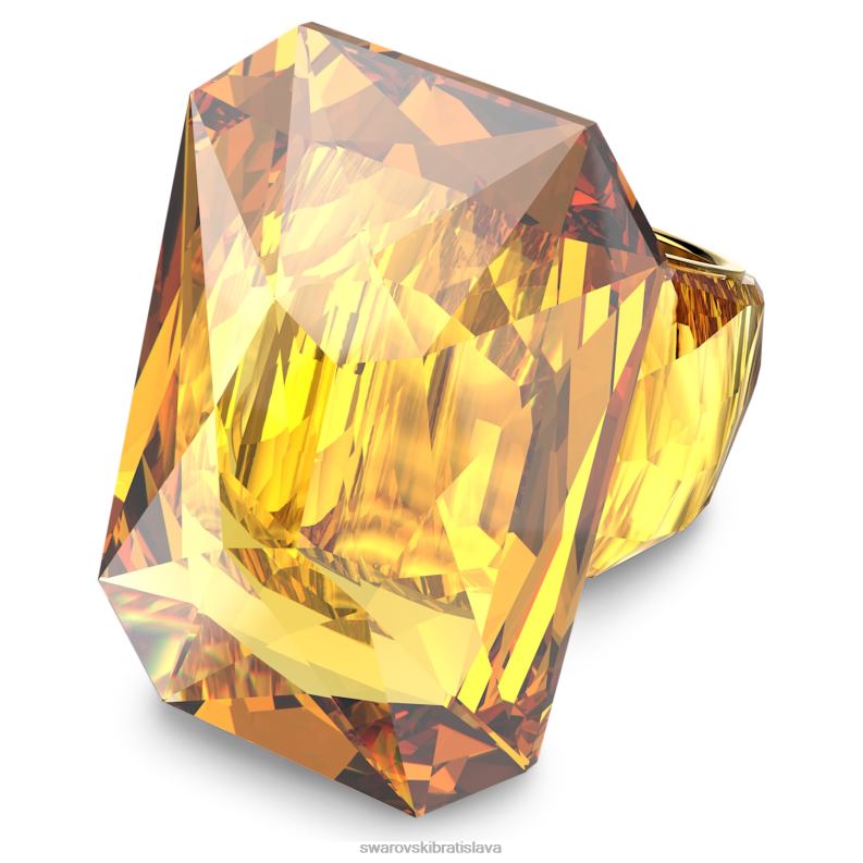 lucentny_koktailovy_prsten_nadrozmerny_kristal_osemhranny_vybrus_zlty_b8znt1079_swarovski_sperky.jpg lucentný koktailový prsteň nadrozmerný krištáľ, osemhranný výbrus, žltý B8ZNT1079 Swarovski šperky - Image 1