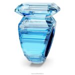 lucentný koktailový prsteň osemhranný strih, modrá B8ZNT1039 Swarovski šperky - Image 4