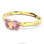 lucentný náramok magnetické zapínanie, ružové, pozlátené B8ZNT617 Swarovski šperky - Image 3