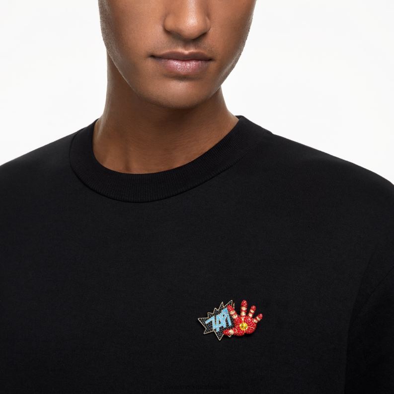 marvel iron man prívesok a brošňa viacfarebné, pozlátené B8ZNT223 Swarovski šperky - Image 2