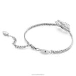 matricový náramok srdce, biele, rhodiované B8ZNT440 Swarovski šperky - Image 5