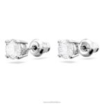 matrix tenisový set okrúhly výbrus, biely, rhodiovaný B8ZNT388 Swarovski šperky - Image 7