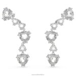 mesmera manžety na uši triliantový výbrus, biely, rhodiovaný B8ZNT961 Swarovski šperky