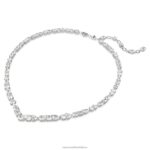 mesmera náhrdelník zmiešané rezy, biele, rhodiované B8ZNT109 Swarovski šperky - Image 3