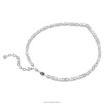 mesmera náhrdelník zmiešané rezy, biele, rhodiované B8ZNT109 Swarovski šperky - Image 5