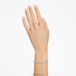 mesmera náramok zmiešané rezy, biele, rhodiované B8ZNT520 Swarovski šperky - Image 2