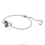 mesmera náramok zmiešané rezy, zelené, rhodiované B8ZNT457 Swarovski šperky - Image 3