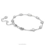 mesmera náramok zmiešané strihy, rozptýlené prevedenie, biela, rhodiované B8ZNT519 Swarovski šperky - Image 5