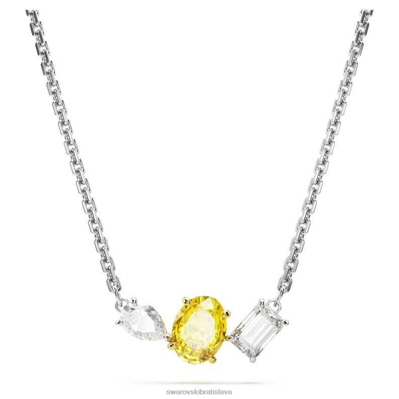 mesmera_privesok_zmiesane_rezy_zlta_povrchova_uprava_zmiesany_kov_b8znt276_swarovski_sperky.jpg mesmera prívesok zmiešané rezy, žltá, povrchová úprava zmiešaný kov B8ZNT276 Swarovski šperky - Image 1