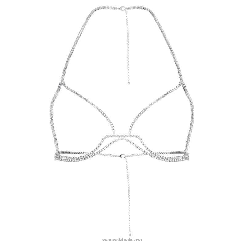 millenia_body_chain_okruhly_vybrus_biely_rhodiovany_b8znt1491_swarovski_sperky.jpg Millenia body chain okrúhly výbrus, biely, rhodiovaný B8ZNT1491 Swarovski šperky - Image 1
