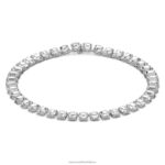 millenia náhrdelník osemhranného strihu biela, rhodiovaná B8ZNT52 Swarovski šperky