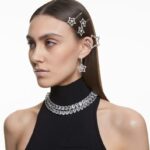 millenia náhrdelník osemhranného strihu biela, rhodiovaná B8ZNT52 Swarovski šperky - Image 5