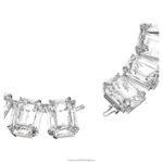millenia náhrdelník osemhranného strihu nadrozmerné kryštály, biele, rhodiované B8ZNT134 Swarovski šperky - Image 4