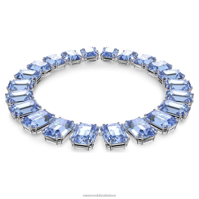 millenia_nahrdelnik_osemhranneho_strihu_nadrozmerne_krystaly_modre_rhodiovane_b8znt148_swarovski_sperky.jpg millenia náhrdelník osemhranného strihu nadrozmerné kryštály, modré, rhodiované B8ZNT148 Swarovski šperky - Image 1