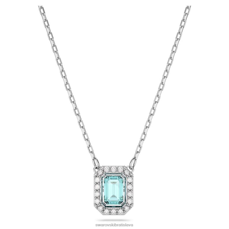 millenia_nahrdelnik_osemhranneho_strihu_zelene_rhodiovane_b8znt83_swarovski_sperky.jpg millenia náhrdelník osemhranného strihu zelené, rhodiované B8ZNT83 Swarovski šperky - Image 1