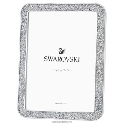 Minera rám obrazu obdĺžnikový tvar, strieborný tón B8ZNT1760 Swarovski dekorácie