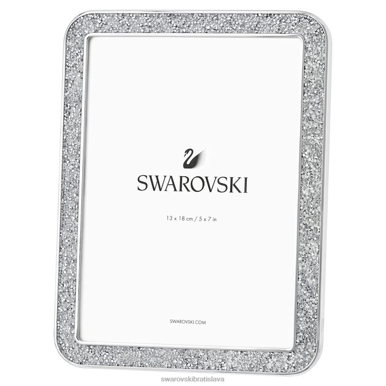 minera_ram_obrazu_obdlznikovy_tvar_strieborny_ton_b8znt1760_swarovski_dekoracie.jpg Minera rám obrazu obdĺžnikový tvar, strieborný tón B8ZNT1760 Swarovski dekorácie - Image 1