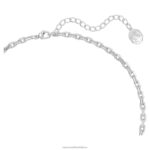 módny prívesok labuť labuť, biela, rhodiovaná B8ZNT213 Swarovski šperky - Image 3