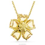 náhrdelník florere kvet, žltý, pozlátený B8ZNT84 Swarovski šperky - Image 5