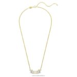 náhrdelník lásky volta biela, pozlátená B8ZNT91 Swarovski šperky - Image 3