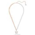 náhrdelník stella hviezda, biela, pozlátená ružovým zlatom B8ZNT263 Swarovski šperky - Image 3
