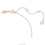 náhrdelník stella zmiešané strihy, hviezdicové, biele, pozlátené ružovým zlatom B8ZNT118 Swarovski šperky - Image 3