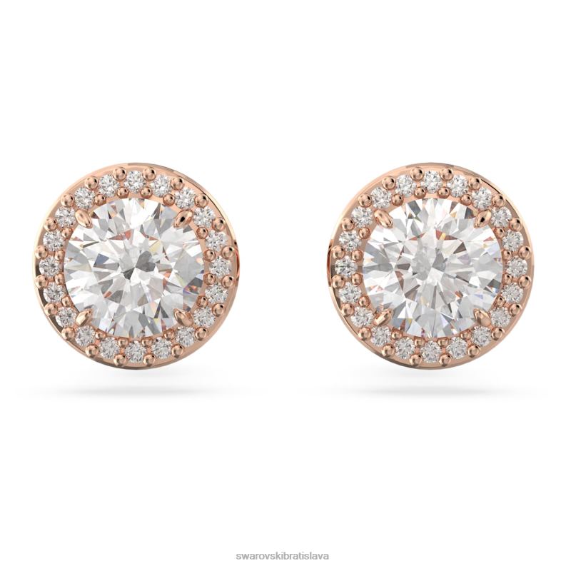 napichovacie_nausnice_constella_okruhly_vybrus_dlazba_biela_pozlatena_ruzovym_zlatom_b8znt670_swarovski_sperky.jpg napichovacie náušnice constella okrúhly výbrus, dlažba, biela, pozlátená ružovým zlatom B8ZNT670 Swarovski šperky - Image 1