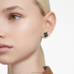 napichovacie náušnice idyllia ďatelina, zelená, pozlátená B8ZNT723 Swarovski šperky - Image 2