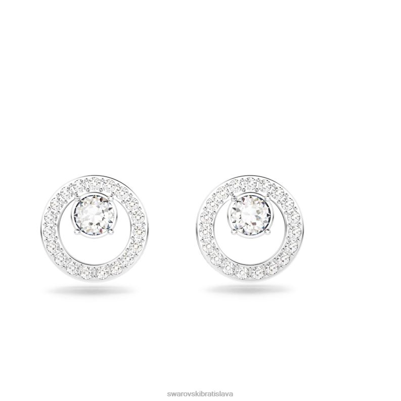 napichovacie_nausnice_kreativity_biela_rhodiovana_b8znt664_swarovski_sperky.jpg napichovacie náušnice kreativity biela, rhodiovaná B8ZNT664 Swarovski šperky - Image 1