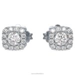 napichovacie náušnice nevyhnutné striebro, rhodiované B8ZNT652 Swarovski šperky