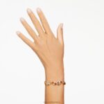 náramok elegancie Afriky zmiešané strihy, hnedé, pozlátené B8ZNT580 Swarovski šperky - Image 2