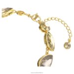 náramok elegancie Afriky zmiešané strihy, hnedé, pozlátené B8ZNT580 Swarovski šperky - Image 4