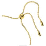 náramok exalta okrúhly strih, zelená, pozlátená B8ZNT537 Swarovski šperky - Image 4