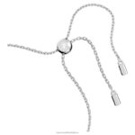 náramok gema zmiešané rezy, kvet, biela, rhodiované B8ZNT495 Swarovski šperky - Image 4