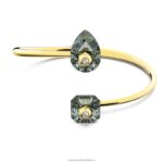 náramok numina zmiešané strihy, sivá, pozlátená B8ZNT603 Swarovski šperky
