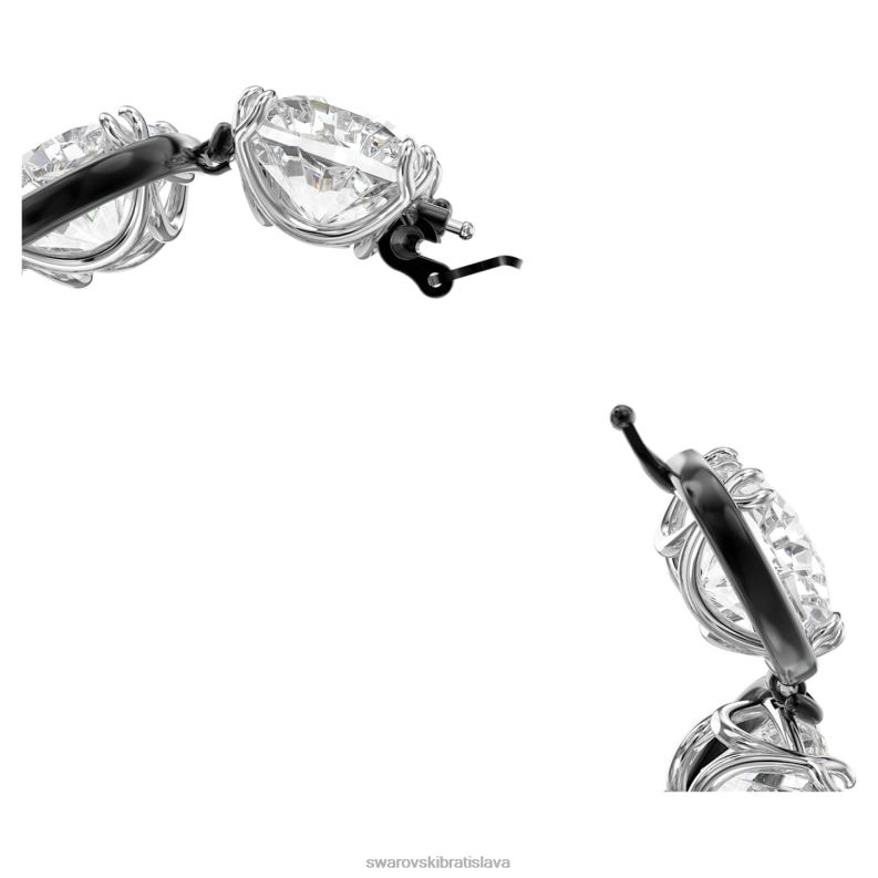 náramok s harmóniou vankúšový strih, biela, povrchová úprava zmiešaný kov B8ZNT569 Swarovski šperky - Image 4