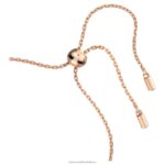 náramok súhvezdia okrúhly výbrus, biely, pozlátený ružovým zlatom B8ZNT491 Swarovski šperky - Image 4