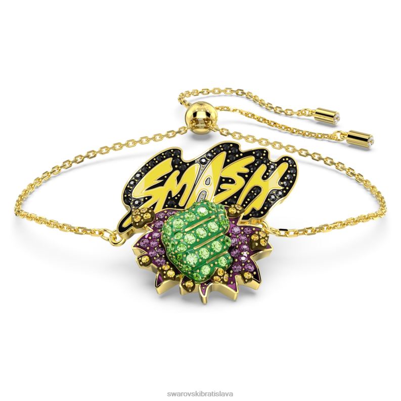 naramok_zazrak_hulk_viacfarebne_pozlatene_b8znt438_swarovski_sperky.jpg náramok zázrak hulk viacfarebné, pozlátené B8ZNT438 Swarovski šperky - Image 1
