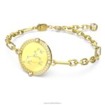 náramok zverokruhu leo, zlatý tón, pozlátený B8ZNT450 Swarovski šperky - Image 3