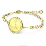 náramok zverokruhu ryby, zlatý tón, pozlátený B8ZNT467 Swarovski šperky - Image 3