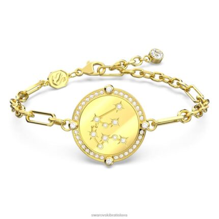 náramok zverokruhu vodnár, zlatý tón, pozlátený B8ZNT449 Swarovski šperky