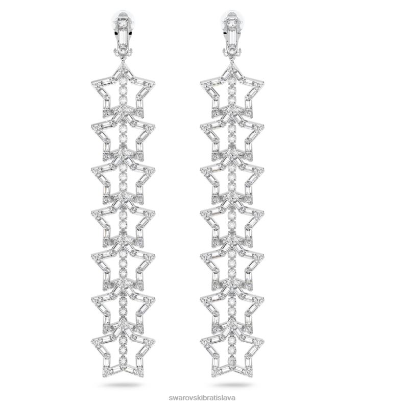 nausnice_stella_klip_hviezda_biela_rhodiovana_b8znt813_swarovski_sperky.jpg náušnice stella klip hviezda, biela, rhodiovaná B8ZNT813 Swarovski šperky - Image 1
