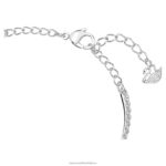 nekonečný náramok infinity, biele, rhodiované B8ZNT494 Swarovski šperky - Image 4