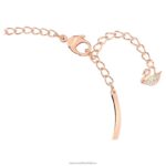 nekonečný náramok nekonečno a srdce, biela, povrchová úprava zmiešaný kov B8ZNT499 Swarovski šperky - Image 4