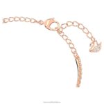 nekonečný náramok nekonečno, biela, pozlátená ružovým zlatom B8ZNT493 Swarovski šperky - Image 4