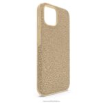 nové vysoké puzdro na smartfón zlatý tón B8ZNT1370 Swarovski príslušenstvo - Image 3