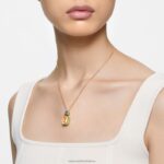 orbita náhrdelník osemhranný výbrus, viacfarebný, pozlátený B8ZNT59 Swarovski šperky - Image 5