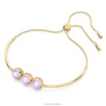 orbita náramok okrúhly strih, viacfarebný, pozlátený B8ZNT498 Swarovski šperky - Image 3