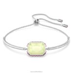 orbita náramok osemhranný výbrus, viacfarebný, rhodiovaný B8ZNT502 Swarovski šperky